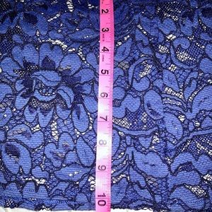 Extra fabric for Eliza J gown